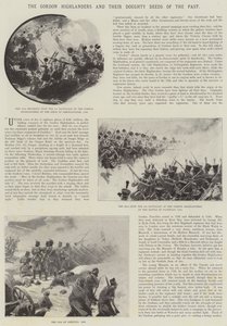 The Gordon Highlanders and Their Doughty Deeds of the Past by William Barnes Wollen