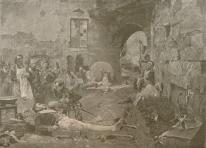 Napoleon and Marshal Lannes at Essling