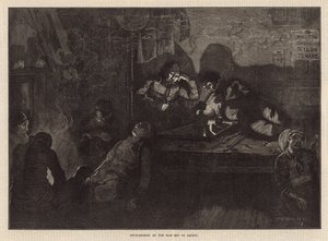 Opium Smoking at the East End of London by William Bazett Murray
