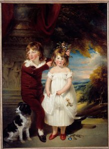 Brother and Sister by William Beechey