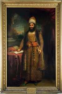 Portrait of Mirza Abul Hassan, Persian Ambassador Sent by the King of Persia to England by William Beechey