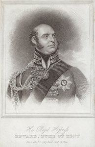 Portrait of Prince Edward, Duke of Kent and Strathearn by William Beechey
