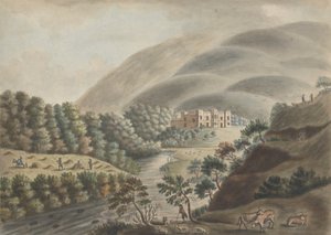 Kielder Castle, Northumberland by William Beilby
