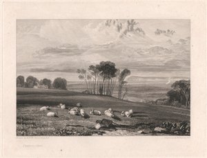 Crowhurst, Sussex by William Bernard Cooke