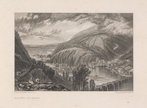 East & West Looe, Cornwall by William Bernard Cooke