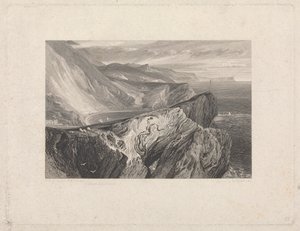 Lulworth Cove, Dorset by William Bernard Cooke