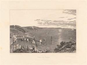 Torbay from Brixham by William Bernard Cooke