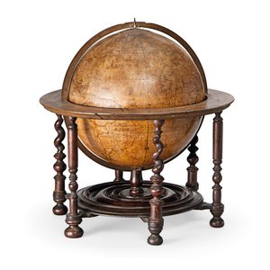 Early English Terrestrial Globe