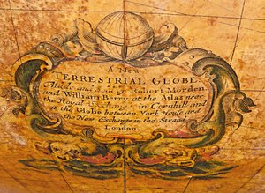 Early English Terrestrial Globe