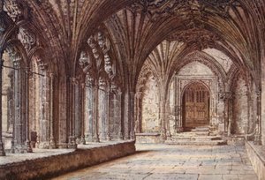 Doorway from the Cloisters into the Martyrdom, Canterbury Cathedral by William Biscombe Gardner