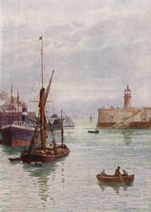 In Ramsgate Harbour by William Biscombe Gardner