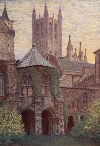 The Baptistry, Canterbury Cathedral by William Biscombe Gardner