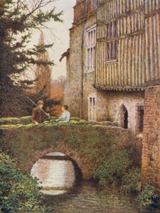 The East Side of Ightham Mote