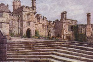 The Lower Courtyard, Haddon Hall