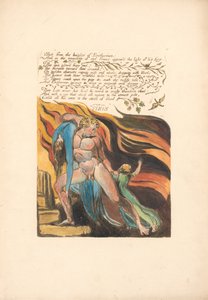 Europe. A Prophecy, Plate 17, Shot from the heights (Bentley 18)
