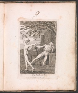 For Children. The Gates of Paradise, Plate 10, My Son! my Son! by William Blake
