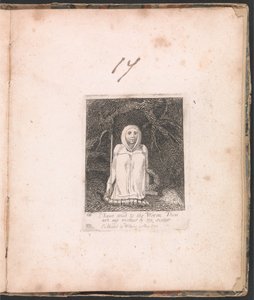 For Children. The Gates of Paradise, Plate 18, I have said to the Worm... by William Blake