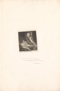 For the Sexes- The Gates of Paradise, Plate 15, Fear & Hope are -- Vision by William Blake