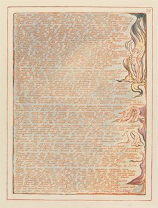 Jerusalem, Plate 29, Then the Divine Vision.... by William Blake