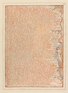Jerusalem, Plate 49, The Secret Coverts of Albion by William Blake