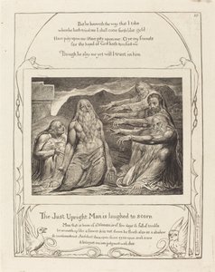 Job Rebuked by His Friends by William Blake