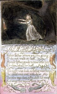 The Little Boy Lost: Plate 12 from Songs of Innocence and of Experience (Copy R) c.1802-08 by William Blake