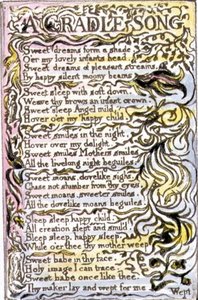 A Cradle Song: Plate 15 from Songs of Innocence and of Experience (copy R)