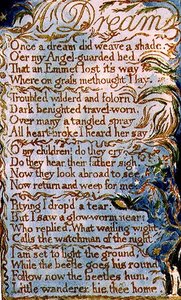 A Dream: plate 26 from Songs of Innocence and of Experience (copy AA) c.1815-26