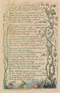 Songs of Innocence and of Experience, Plate 12, "Spring" (Bentley 23) by William Blake