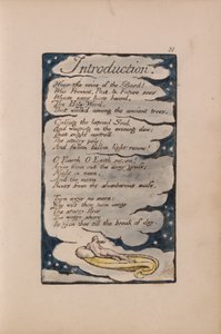 Songs of Innocence and of Experience, Plate 31, Introduction (Bentley 30)
