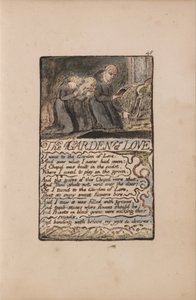 Songs of Innocence and of Experience, Plate 45, The Garden of Love (Bentley 44) by William Blake