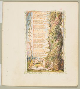 Songs of Innocence and of Experience: The Little Girl Found second plate