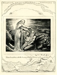 The Book of Job 42:5 by William Blake