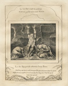 The Book of Job: Pl. 8, Let the Day perish wherein I was Born