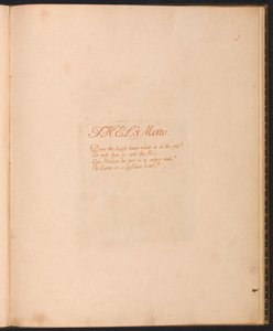 The Book of Thel, Plate 1, Thels Motto...