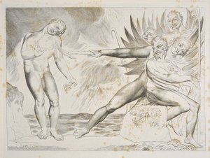 The Circle of the Corrupt Officials: The Devils tormenting Ciampolo (detail)