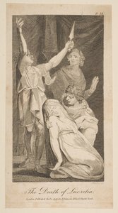 The Death of Lucretia by William Blake