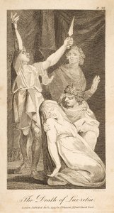 The Death of Lucretia, from Allen