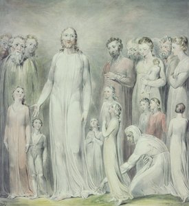 The Healing of the Woman with an Issue of Blood by William Blake