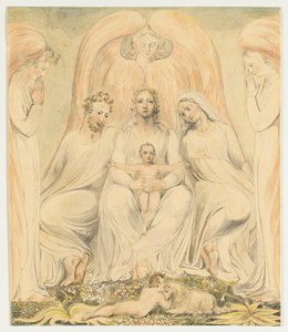 The Holy Family (also known as Christ in the Lap of Truth) by William Blake