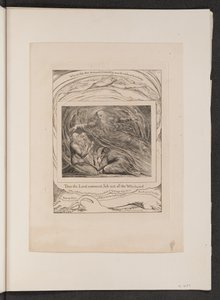 The Lord Answering Job out of the Whirlwind by William Blake