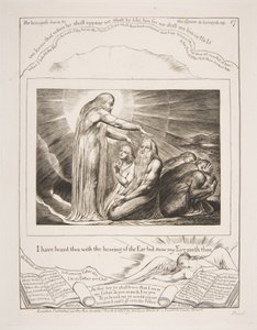 The Vision of God, from Illustrations of the Book of Job by William Blake