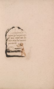 There Is No Natural Religion, Plate 7, V Man