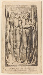 War The Accusers of Theft, Adultery, Murder by William Blake