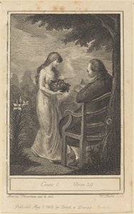 Canto I, Verse 29 by William Blake after Mary Ann Flaxman