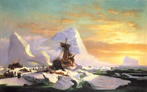 Crushed in the Ice by William Bradford