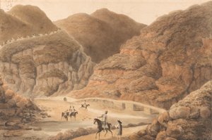 Pass in the Mountains Between Nisa and Villa Velha by William Bradford