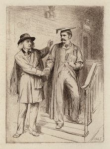 John Stuart Blackie, Emeritus Professor; Samuel Henry Butcher, Professor of Greek by William Brassey (after) Hole