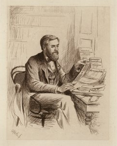 Julius Eggeling, Professor of Sanskrit and Comparative Philology by William Brassey (after) Hole