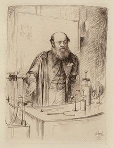 Peter Guthrie Tait, Professor of Natural Philosophy by William Brassey (after) Hole